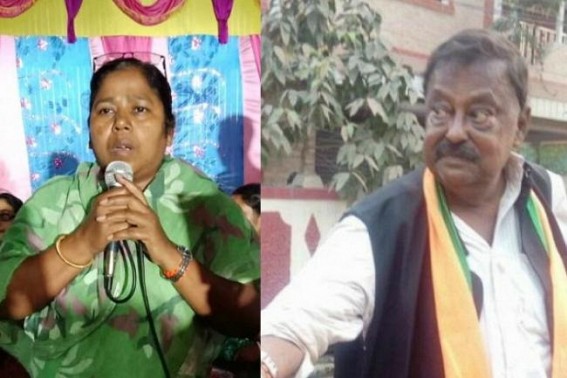 BJP’s top layers silent on MLA Surajit Datta & Pratima Bhowmik's tussle BJP’s top layers silent on MLA Surajit Datta & Pratima Bhowmik's tussle